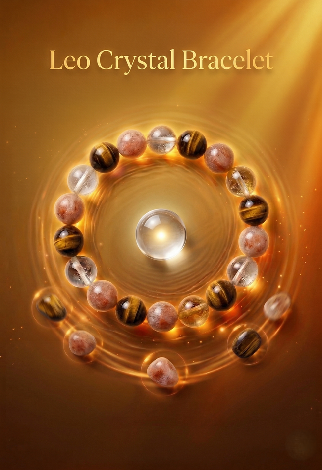 Leo Crystal Bracelet Hover Image