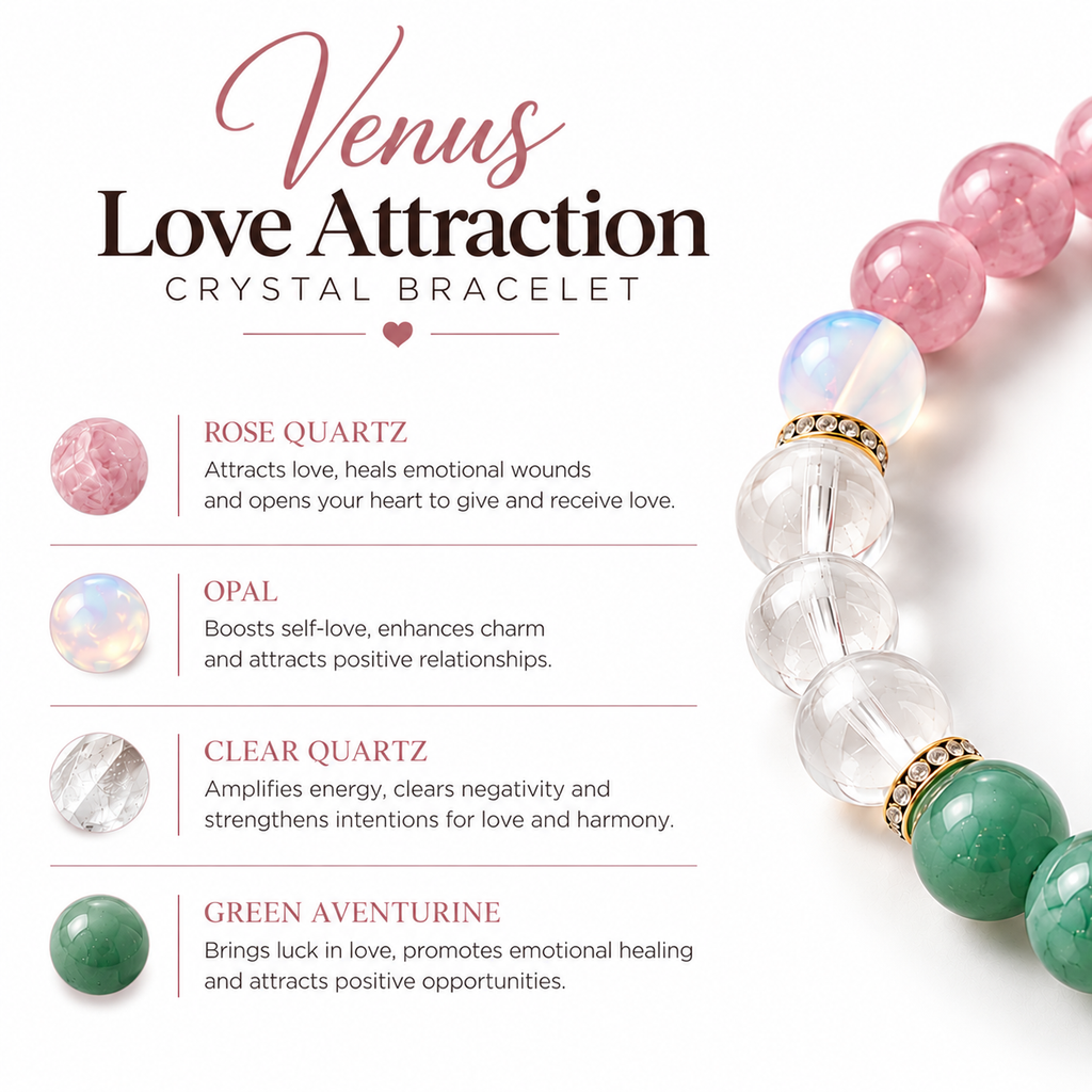 Love Attraction Crystal Bracelet